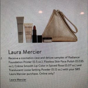 Laura Mercier Cosmetics Case & Skin Care (New)